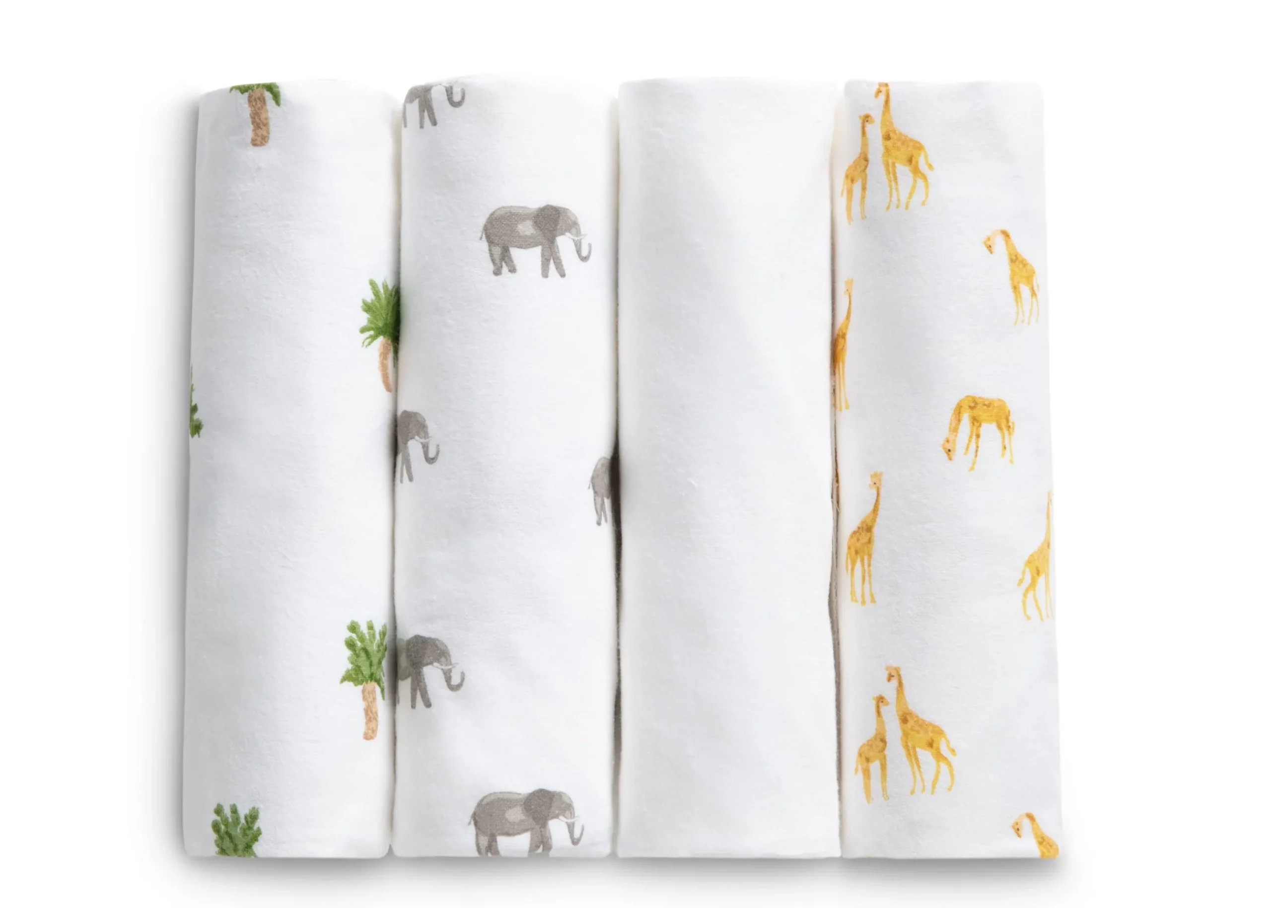 Nursery Accessories|Sheets & Bedding*Delta Children 100% Cotton Flannel Baby Receiving Blankets - 4 Pack
