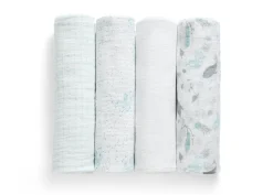 Nursery Accessories|Sheets & Bedding*Delta Children 100% Cotton Muslin Baby Receiving Blankets - 4 Pack