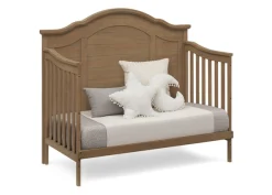 Baby Cribs*Simmons Kids Asher 6-in-1 Convertible Crib Aged Oak (845)