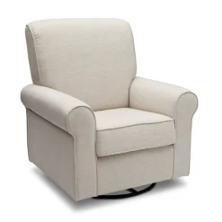 Gliders & Recliners*Delta Children Avery Upholstered Glider Sand (921)