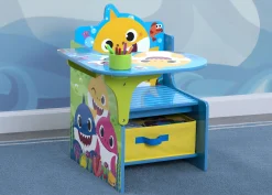 Table & Chair Sets|Table & Chair Sets*Delta Children Baby Shark Chair Desk with Storage Bin