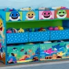 Book & Toy Storage|Toy Storage & Bookcases*Delta Children Baby Shark Deluxe 9 Bin Design and Store Toy Organizer