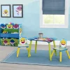 Table & Chair Sets|Table & Chair Sets*Delta Children Baby Shark 4-Piece Playroom Solution – Set Includes Table and 2 Chairs and 6-Bin Toy Organizer
