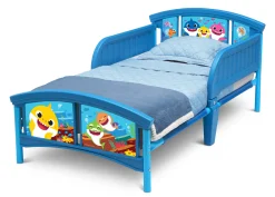 Toddler Beds*Delta Children Baby Shark Plastic Toddler Bed