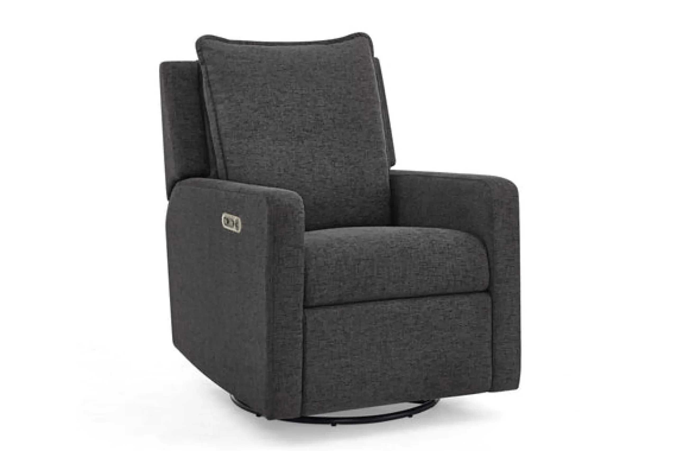 Gliders & Recliners*babyGap by Delta Children babyGap Harlowe Power Recliner with USB-A and Type-C Ports in Stain-Resistant Performance Fabric Charcoal (1548)