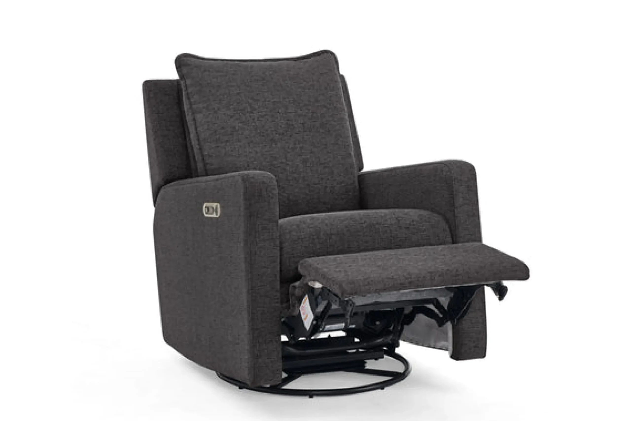 Gliders & Recliners*babyGap by Delta Children babyGap Harlowe Power Recliner with USB-A and Type-C Ports in Stain-Resistant Performance Fabric Charcoal (1548)