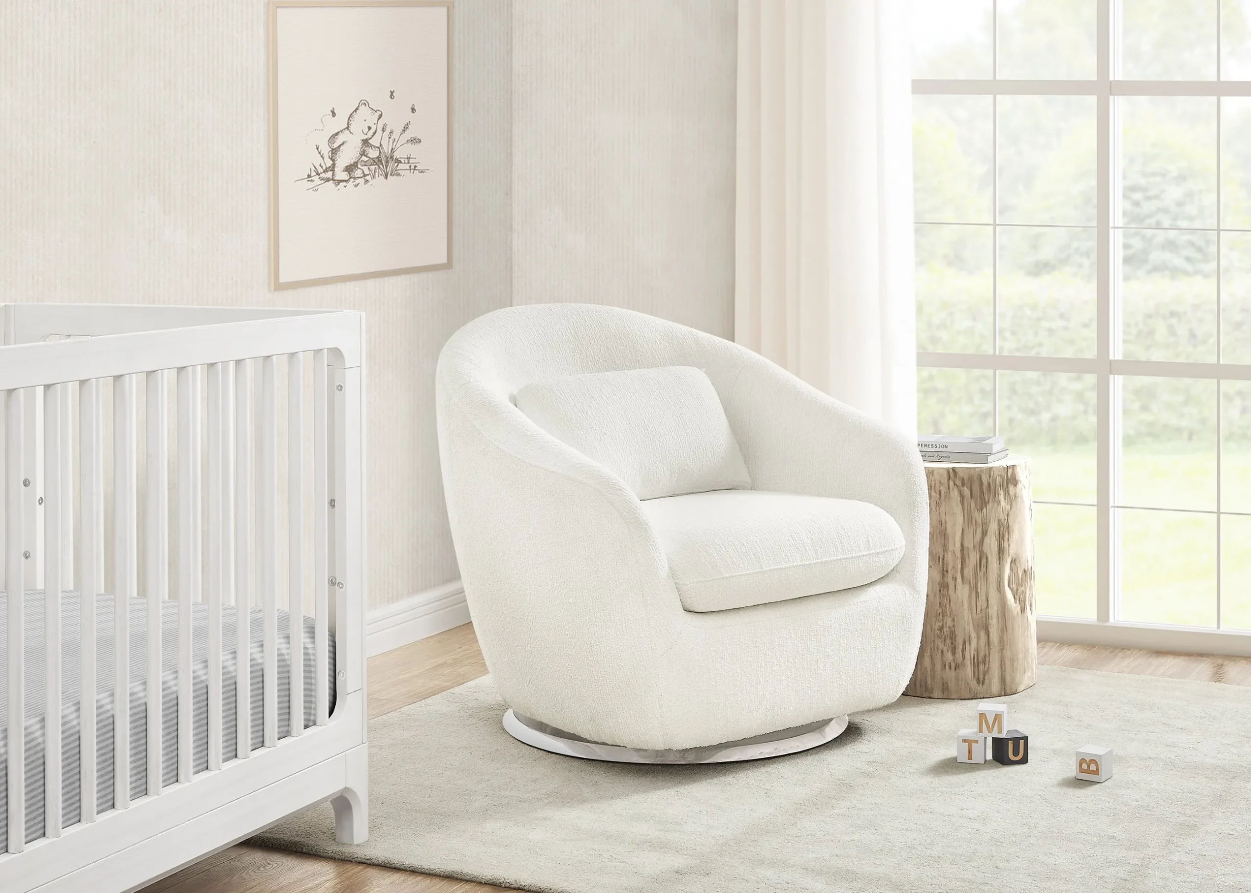 Gliders & Recliners*babyGap by Delta Children babyGap Hudson Glider Tub Chair with 360-Degree Swivel