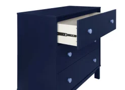 Dressers & Changing Tables|Dressers*babyGap by Delta Children babyGap Legacy 3 Drawer Dresser with Interlocking Drawers Navy with Light Blue (1476)