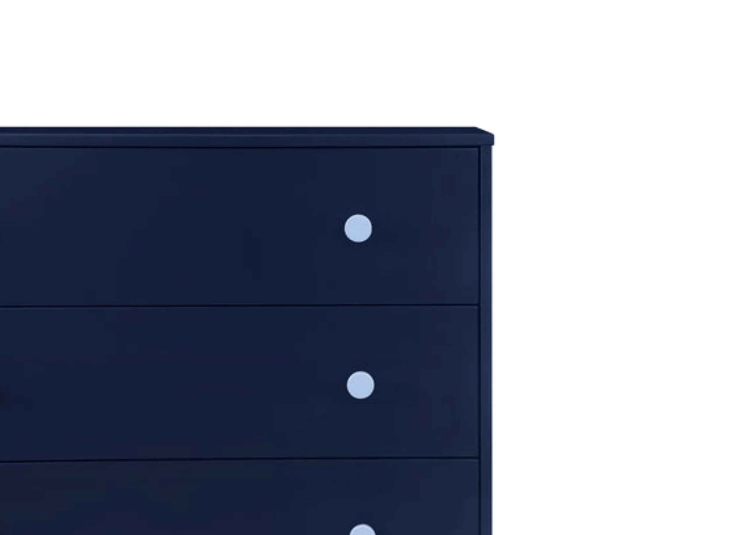 Dressers & Changing Tables|Dressers*babyGap by Delta Children babyGap Legacy 3 Drawer Dresser with Interlocking Drawers Navy with Light Blue (1476)