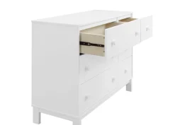 Dressers & Changing Tables|Dressers*babyGap by Delta Children babyGap Legacy 6 Drawer Dresser with Interlocking Drawers Bianca White (130)