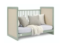 Baby Cribs*babyGap by Delta Children babyGap Liam 4-in-1 Convertible Crib Sage Green and Natural (368)