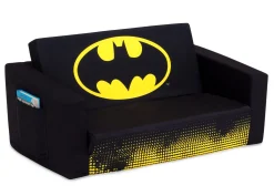 Kids’ Chairs|Shop By Character*Delta Children Batman Cozee Flip-Out Sofa - 2-in-1 Convertible Sofa to Lounger for Kids