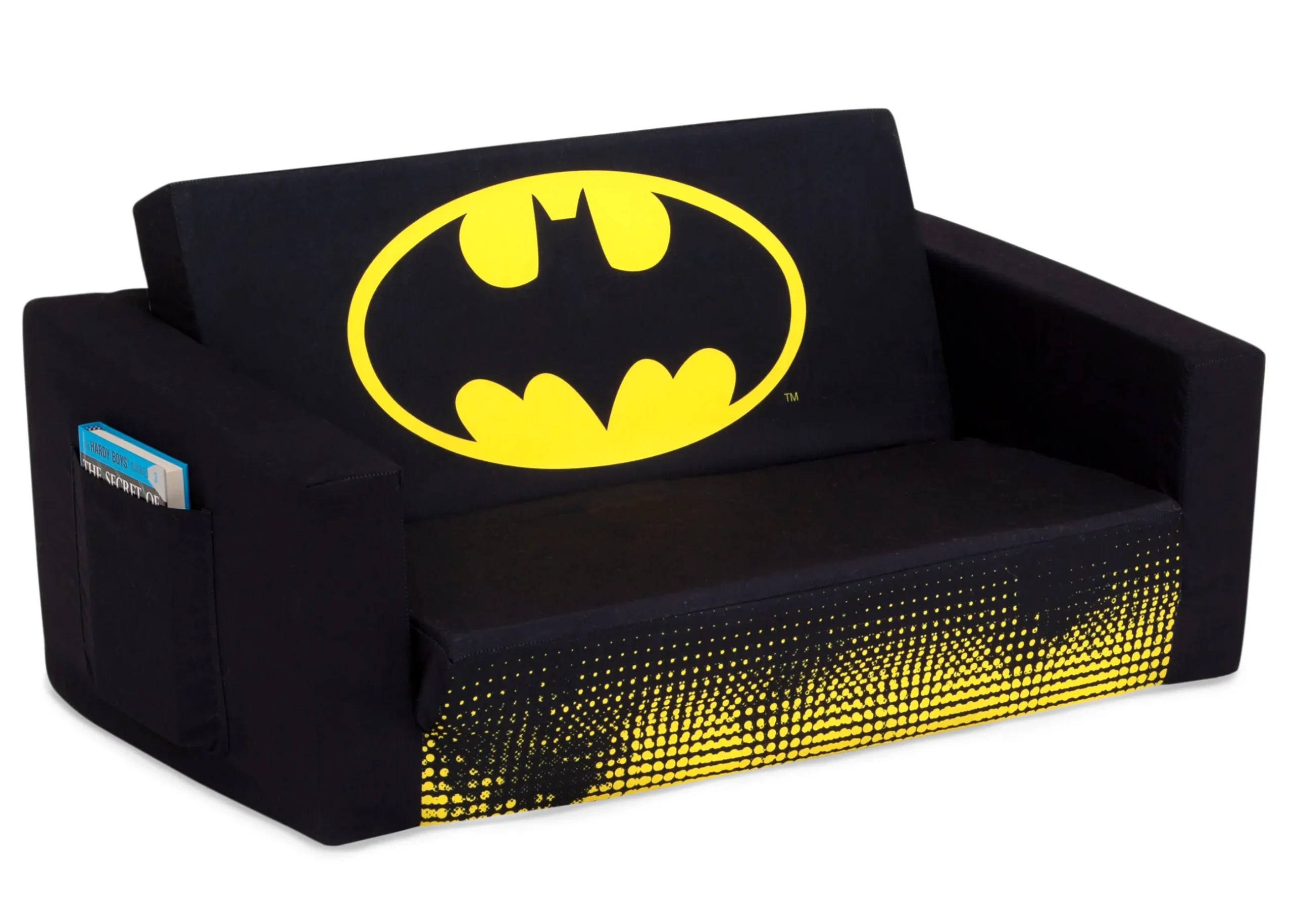 Kids’ Chairs|Shop By Character*Delta Children Batman Cozee Flip-Out Sofa - 2-in-1 Convertible Sofa to Lounger for Kids