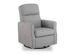 Gliders & Recliners*Delta Children Blair Slim Nursery Glider Swivel Rocker Chair French Grey (1304)
