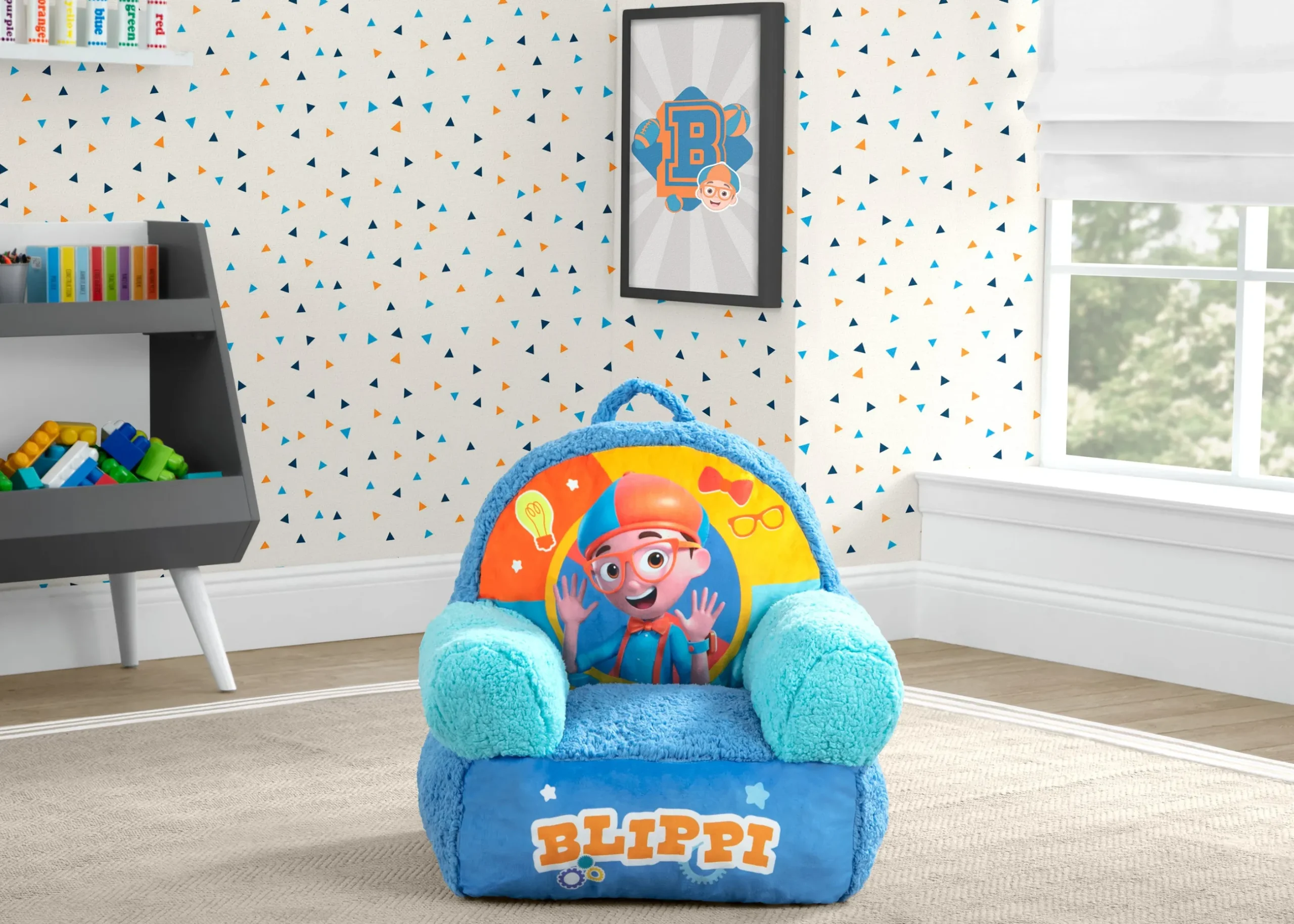Kids’ Chairs*Delta Children Blippi Cozee Buddy Chair
