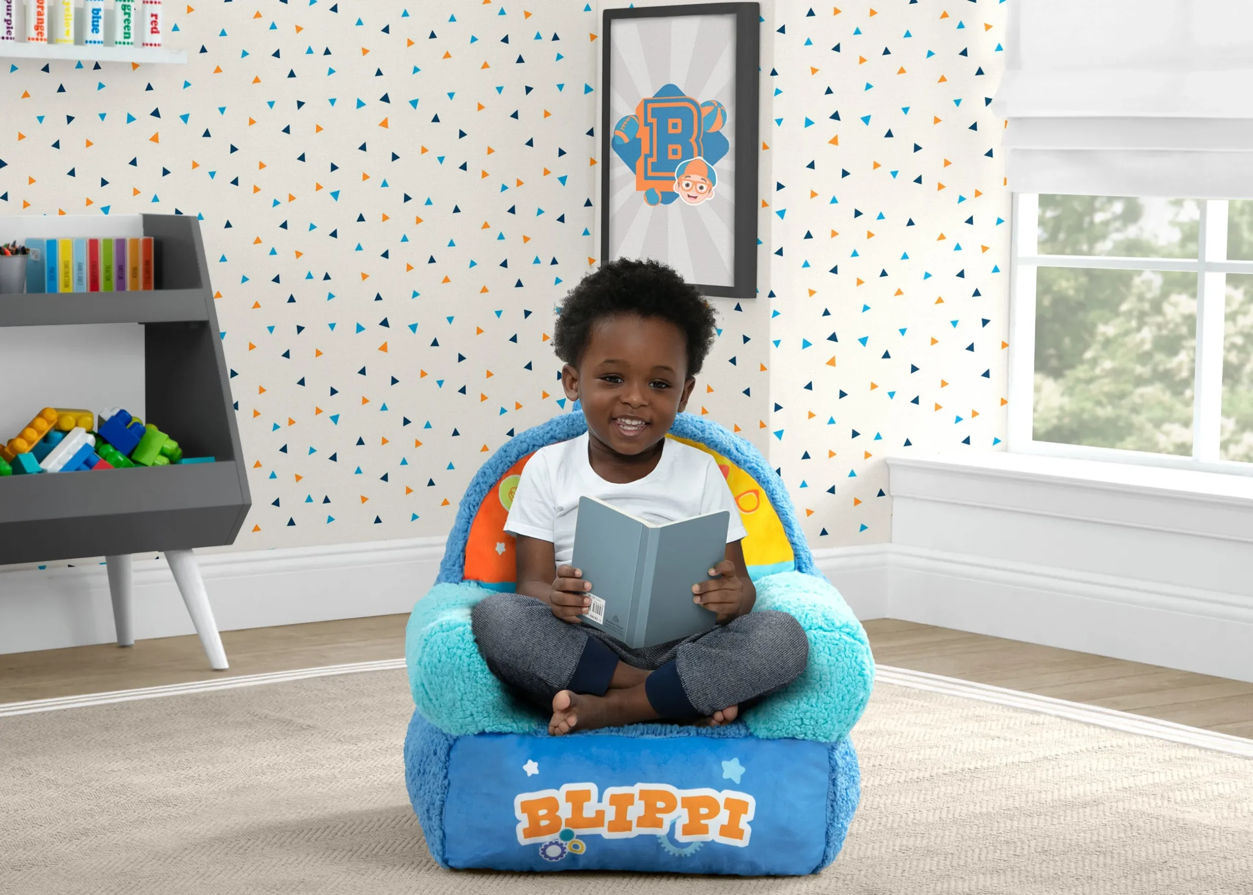 Kids’ Chairs*Delta Children Blippi Cozee Buddy Chair