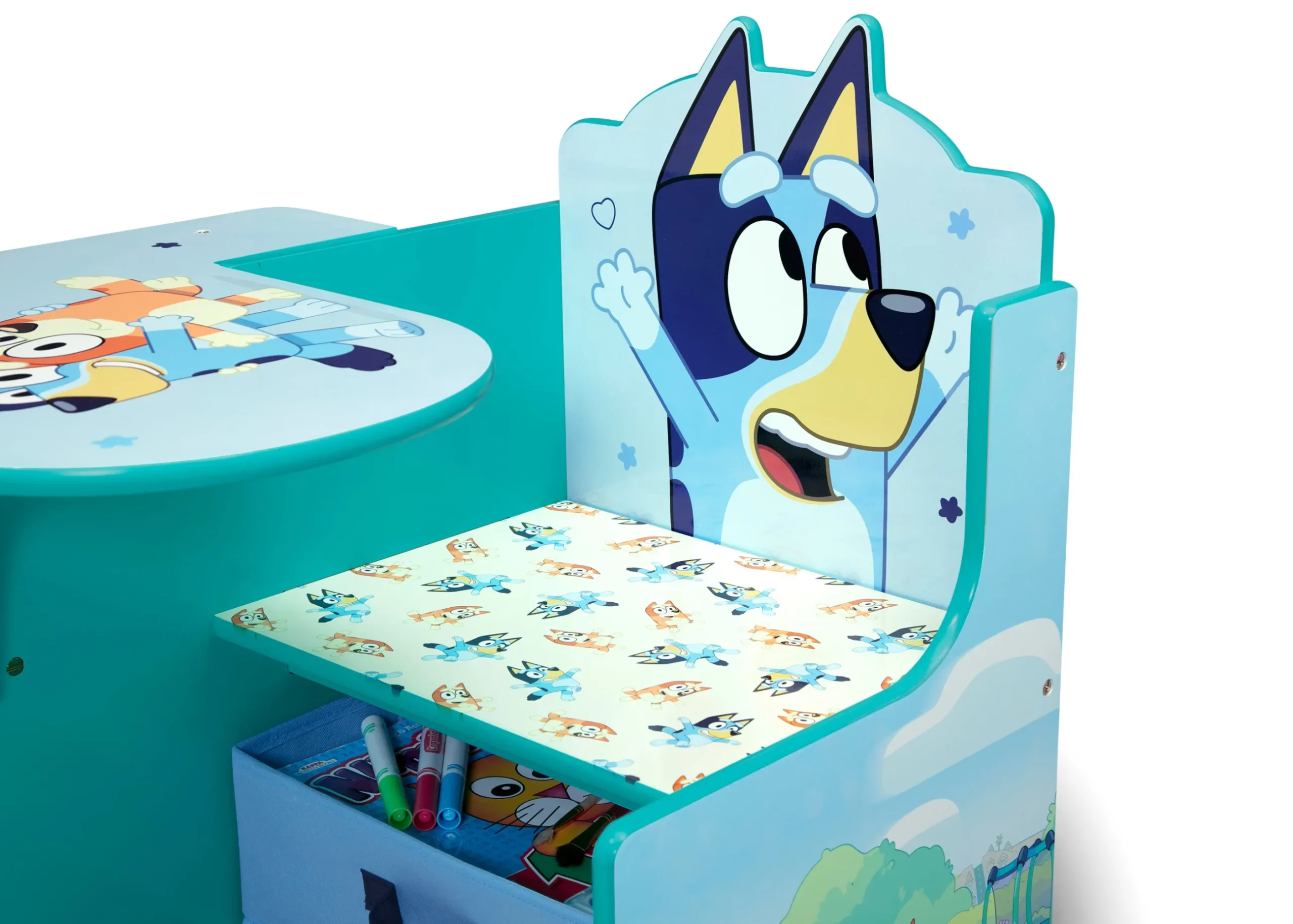 Table & Chair Sets|Table & Chair Sets*Delta Children Bluey Chair Desk with Storage Bin