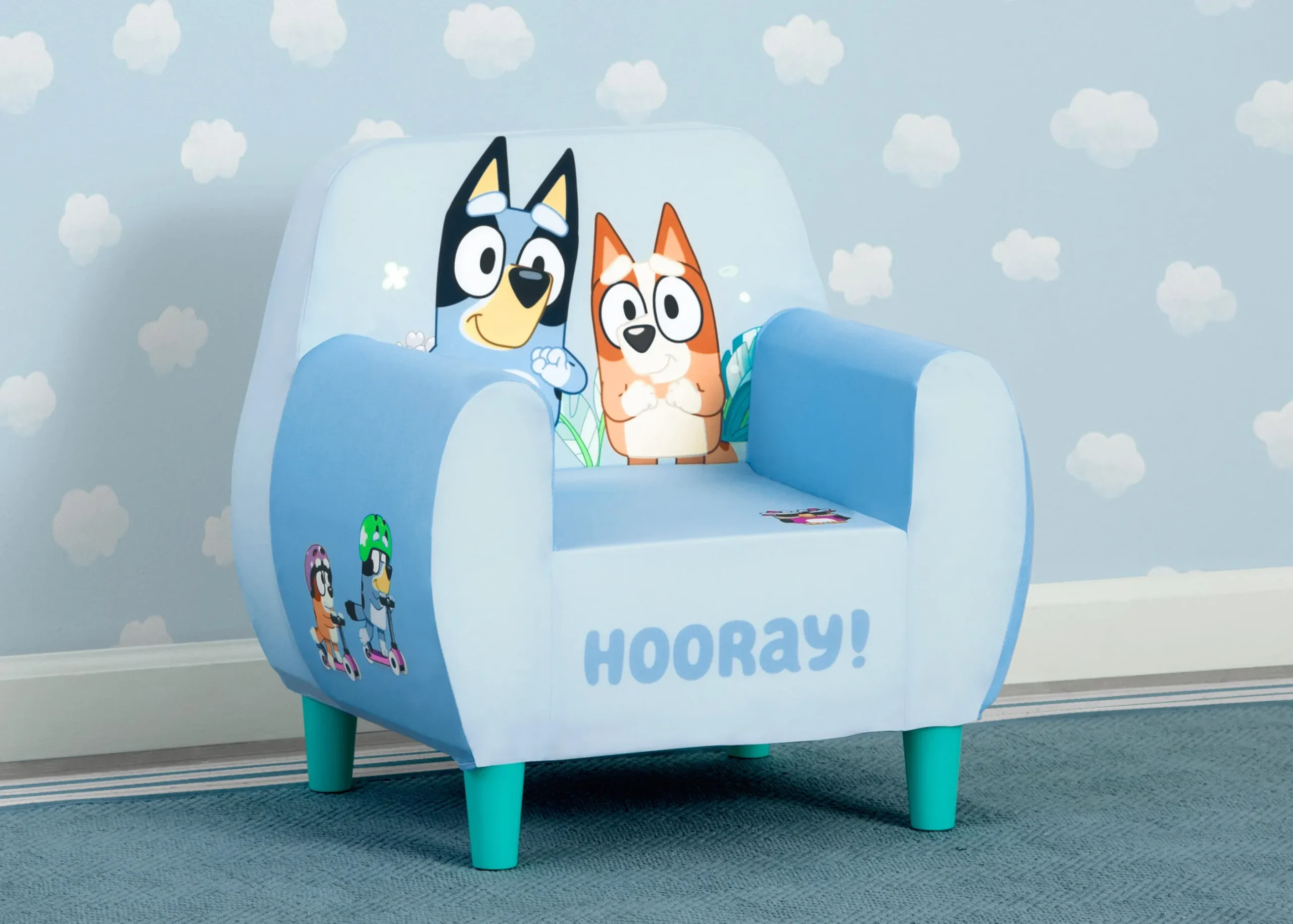Kids’ Chairs*Delta Children Bluey Foam Chair for Kids