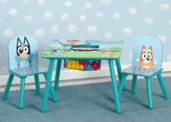 Table & Chair Sets|Table & Chair Sets*Delta Children Bluey Kids Table and Chair Set with Storage (2 Chairs Included)