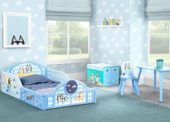 Toddler Beds*Delta Children Bluey 4-Piece Toddler Room-in-a-Box Set