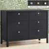 Dressers & Changing Tables|Dressers*Delta Children Brooks 6 Drawer Dresser with Interlocking Drawers