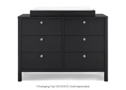 Dressers & Changing Tables|Dressers*Delta Children Brooks 6 Drawer Dresser with Interlocking Drawers