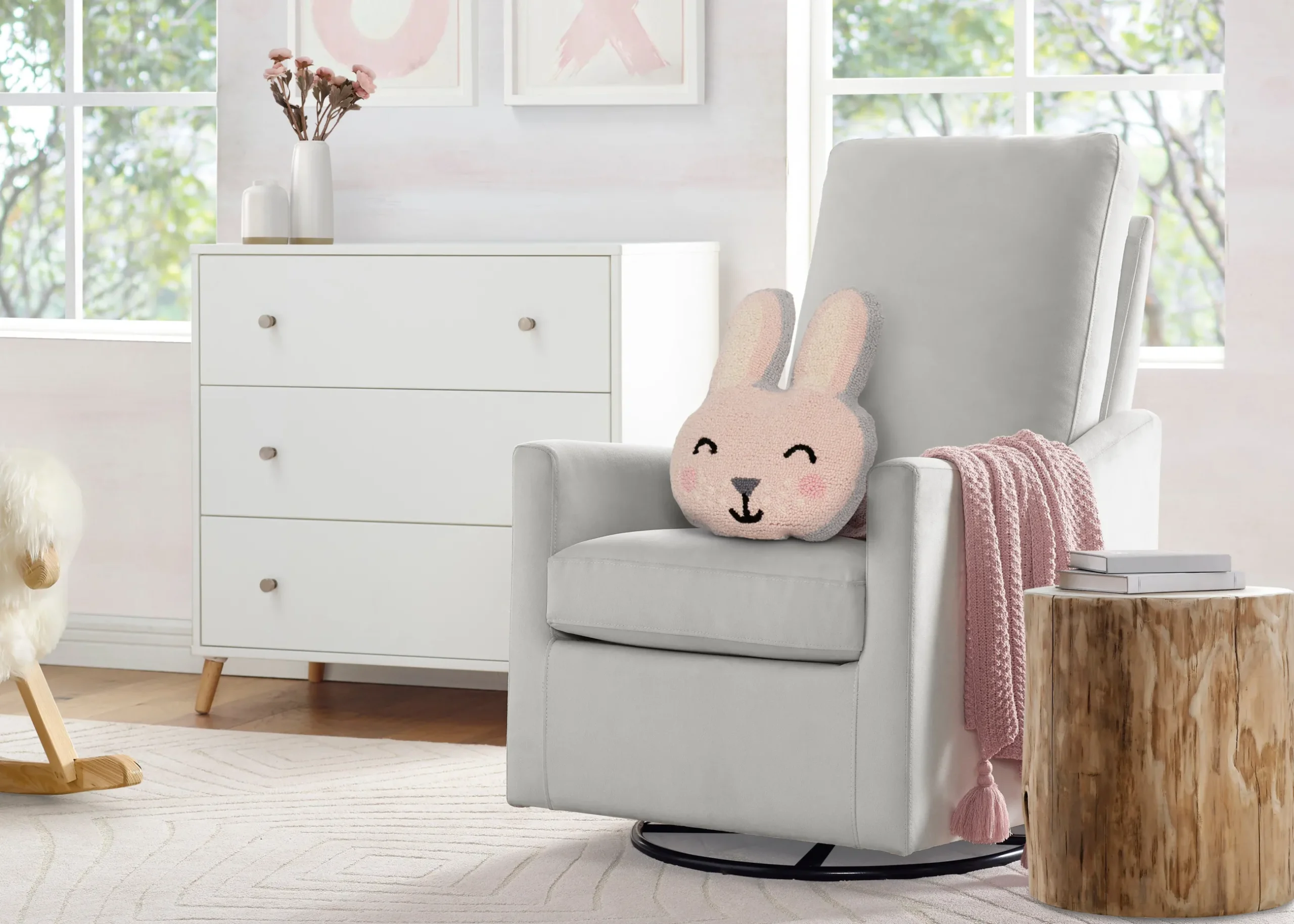 Nursery Accessories|Kids Accessories*Delta Children Bunny Throw Pillow