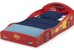 Toddler Beds*Disney/Pixar Cars Lightning McQueen Plastic Sleep and Play Toddler Bed
