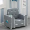 Kids’ Chairs*Delta Children Chelsea Kids Upholstered Chair with Cup Holder