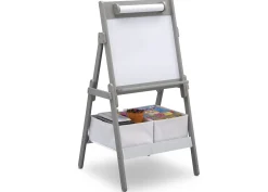 Easels*Delta Children Classic Kids Whiteboard/Dry Erase Easel with Paper Roll and Storage