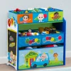 Toy Storage & Bookcases|Book & Toy Storage*Delta Children CoComelon 6 Bin Design and Store Toy Organizer