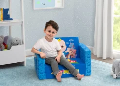 Kids’ Chairs*Delta Children CoComelon Cozee Flip-Out Chair - 2-in-1 Convertible Sofa to Lounger for Kids