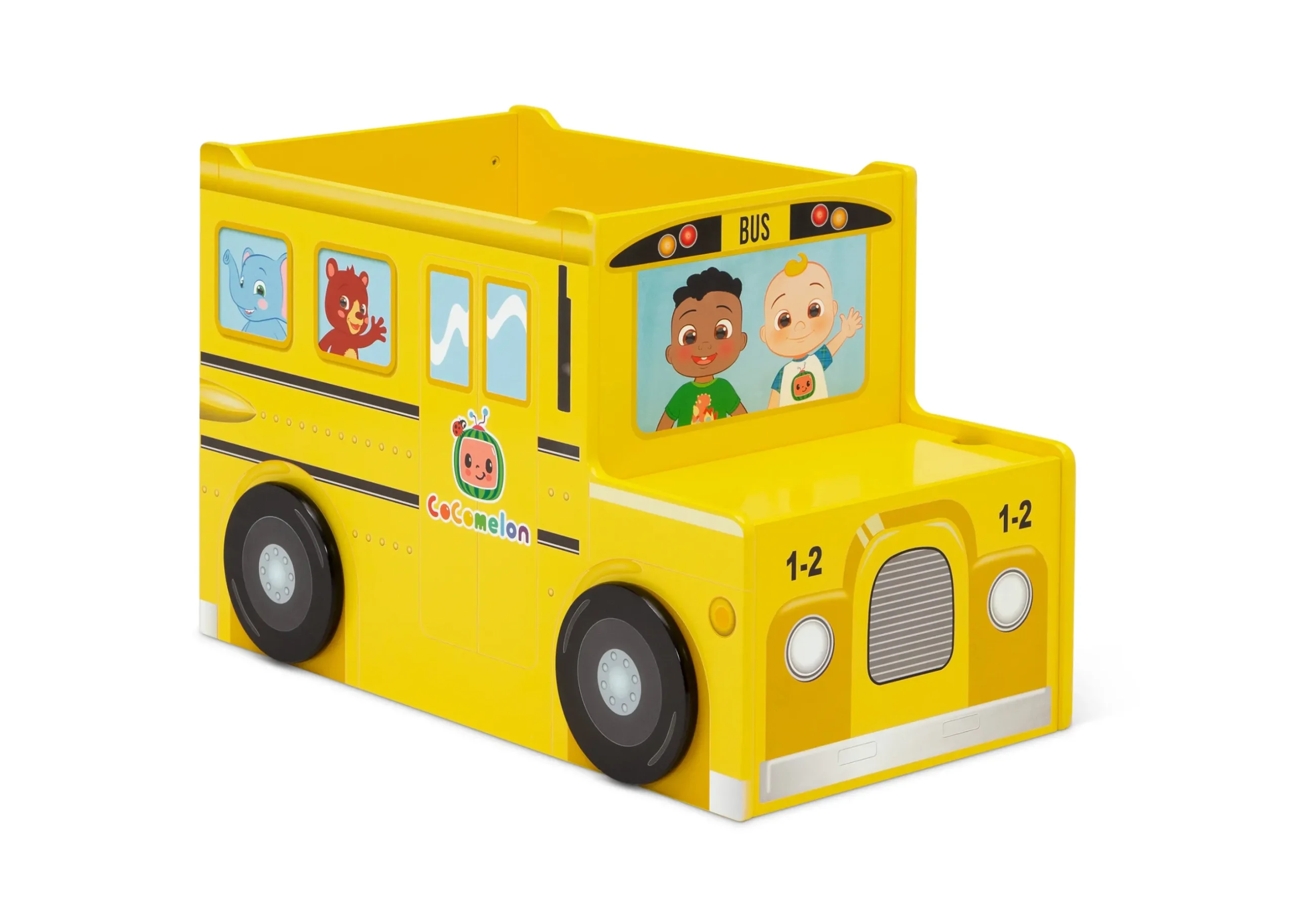 Toy Storage & Bookcases|Toys & Play*Delta Children CoComelon School Bus Toy Box