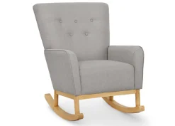 Gliders & Recliners*Delta Children Colby Rocking Chair French Grey with Natural (1424)