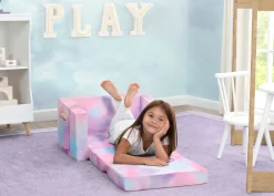 Kids’ Chairs*Delta Children Cozee Flip-Out Chair - 2-in-1 Convertible Chair to Lounger for Kids