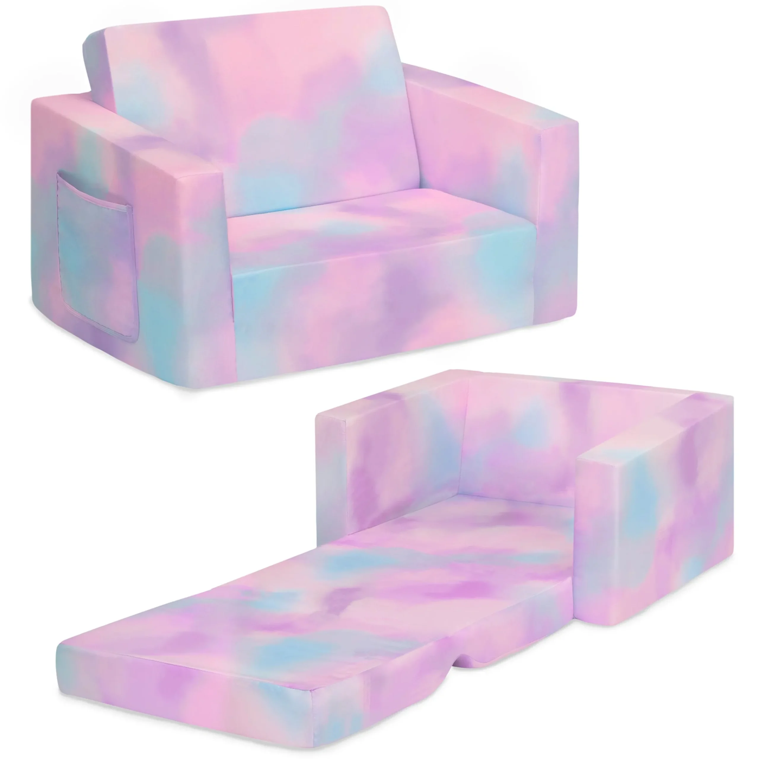 Kids’ Chairs*Delta Children Cozee Flip-Out Chair - 2-in-1 Convertible Chair to Lounger for Kids