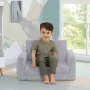 Kids’ Chairs*Delta Children Cozee Flip-Out Sherpa 2-in-1 Convertible Chair to Lounger for Kids