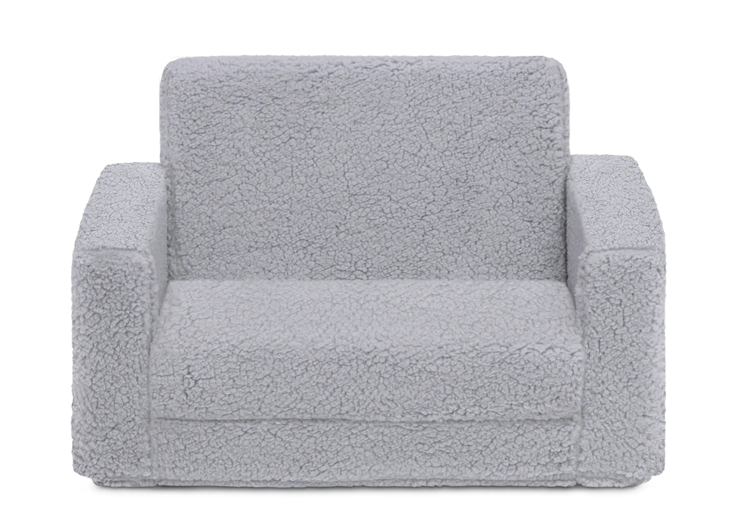 Kids’ Chairs*Delta Children Cozee Flip-Out Sherpa 2-in-1 Convertible Chair to Lounger for Kids