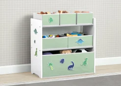Toy Storage & Bookcases|Book & Toy Storage*Delta Children Design & Store 6 Bin Toy Storage Organizer with Interchangeable Patches