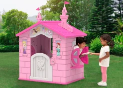 Toys & Play|Playhouses*Delta Children Disney Princess Plastic Indoor/Outdoor Playhouse with Easy Assembly by