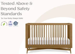 Baby Cribs*Delta Children Dylan 4-in-1 Convertible Crib Acorn (755)