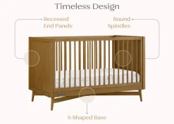 Baby Cribs*Delta Children Dylan 4-in-1 Convertible Crib Acorn (755)