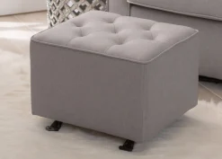 Gliders & Recliners*Delta Children Emma Diamond Tufted Nursery Gliding Ottoman