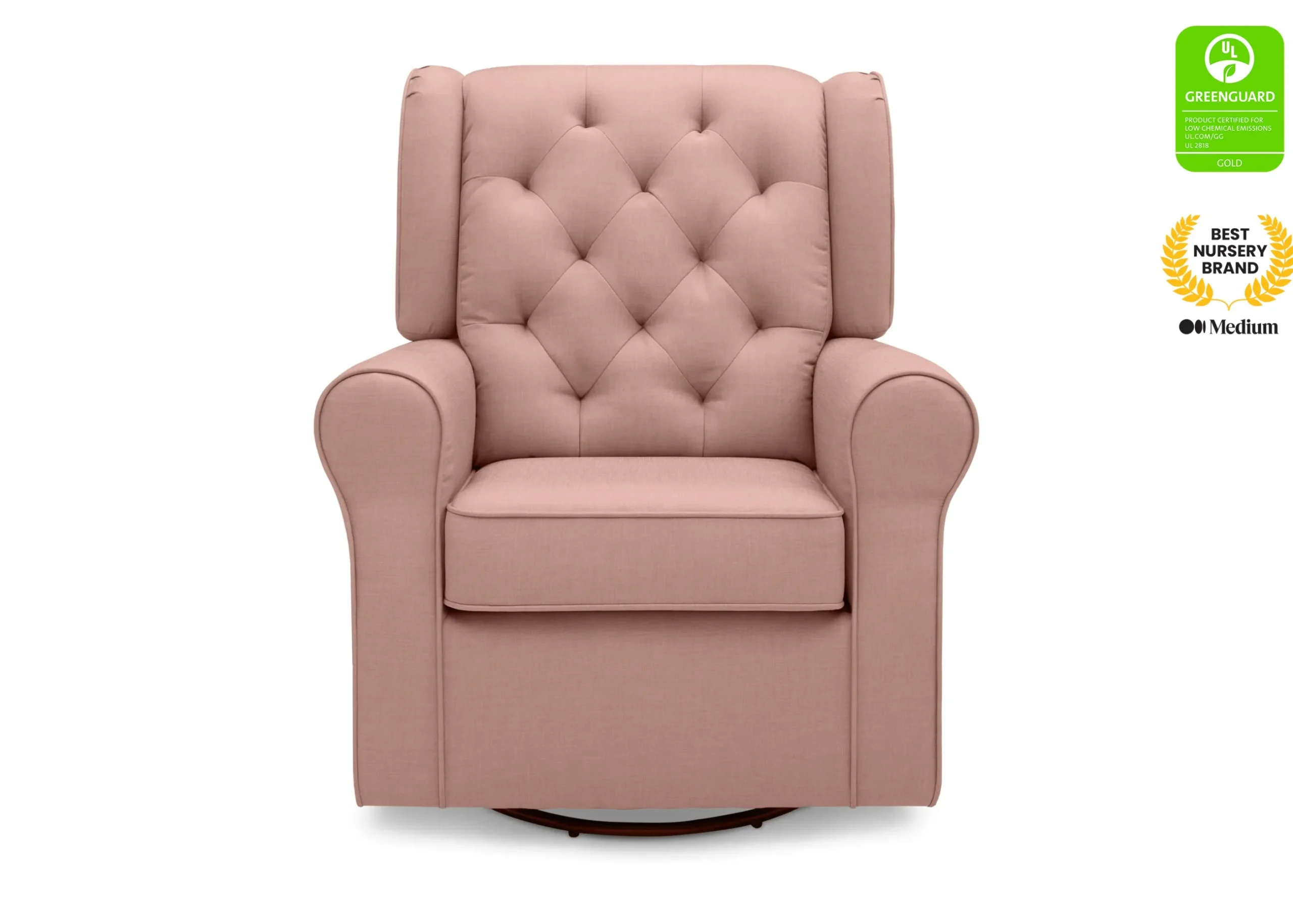 Gliders & Recliners*Delta Children Emma Nursery Glider Swivel Rocker Chair