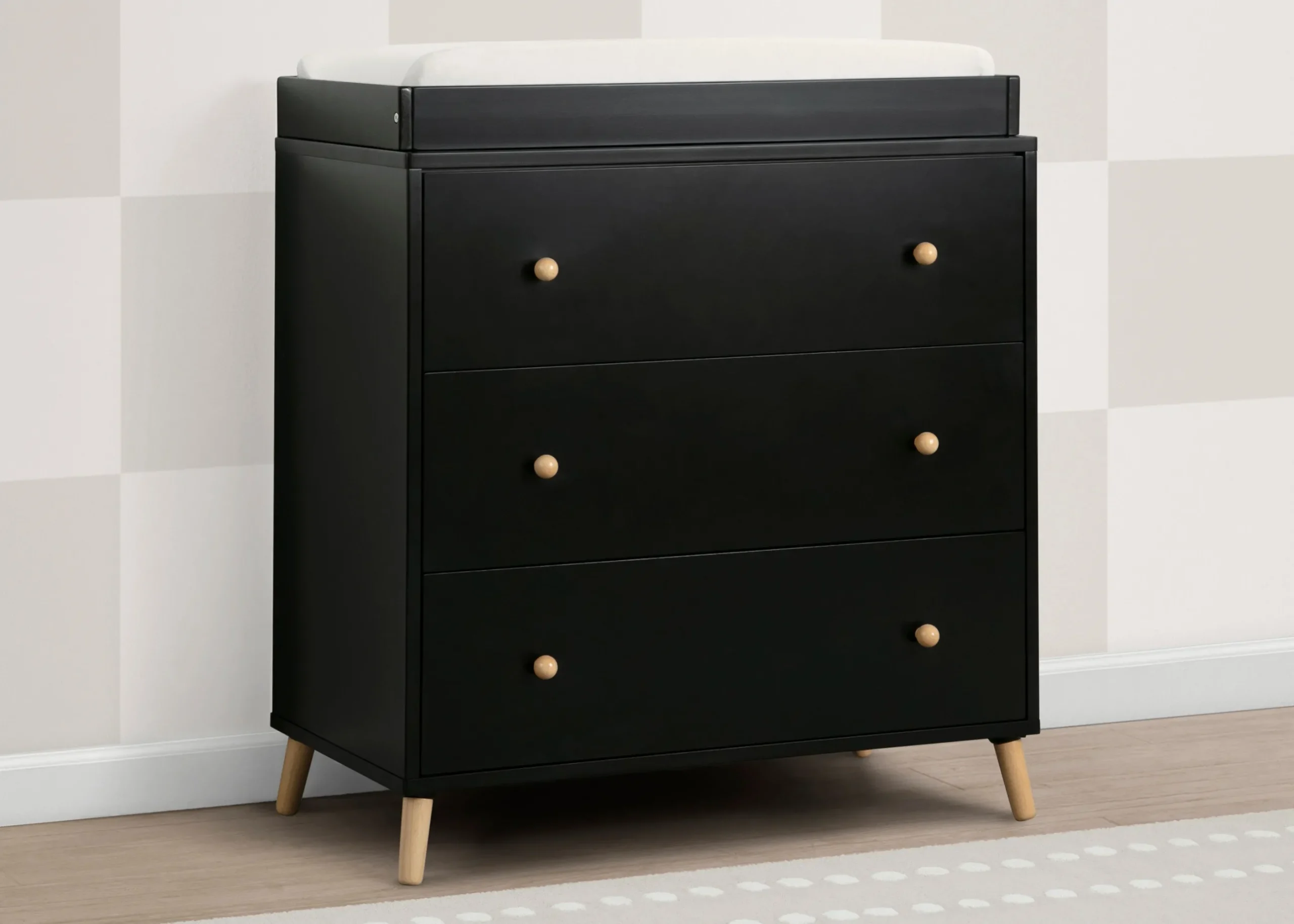 Dressers & Changing Tables|Dressers*Delta Children Essex 3 Drawer Dresser with Interlocking Drawers