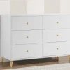 Dressers & Changing Tables|Dressers*Delta Children Essex 6 Drawer Dresser with Interlocking Drawers