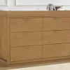 Dressers & Changing Tables|Dressers*Delta Children Forever 6 Drawer Dresser with Interlocking Drawers - Naturals Collection