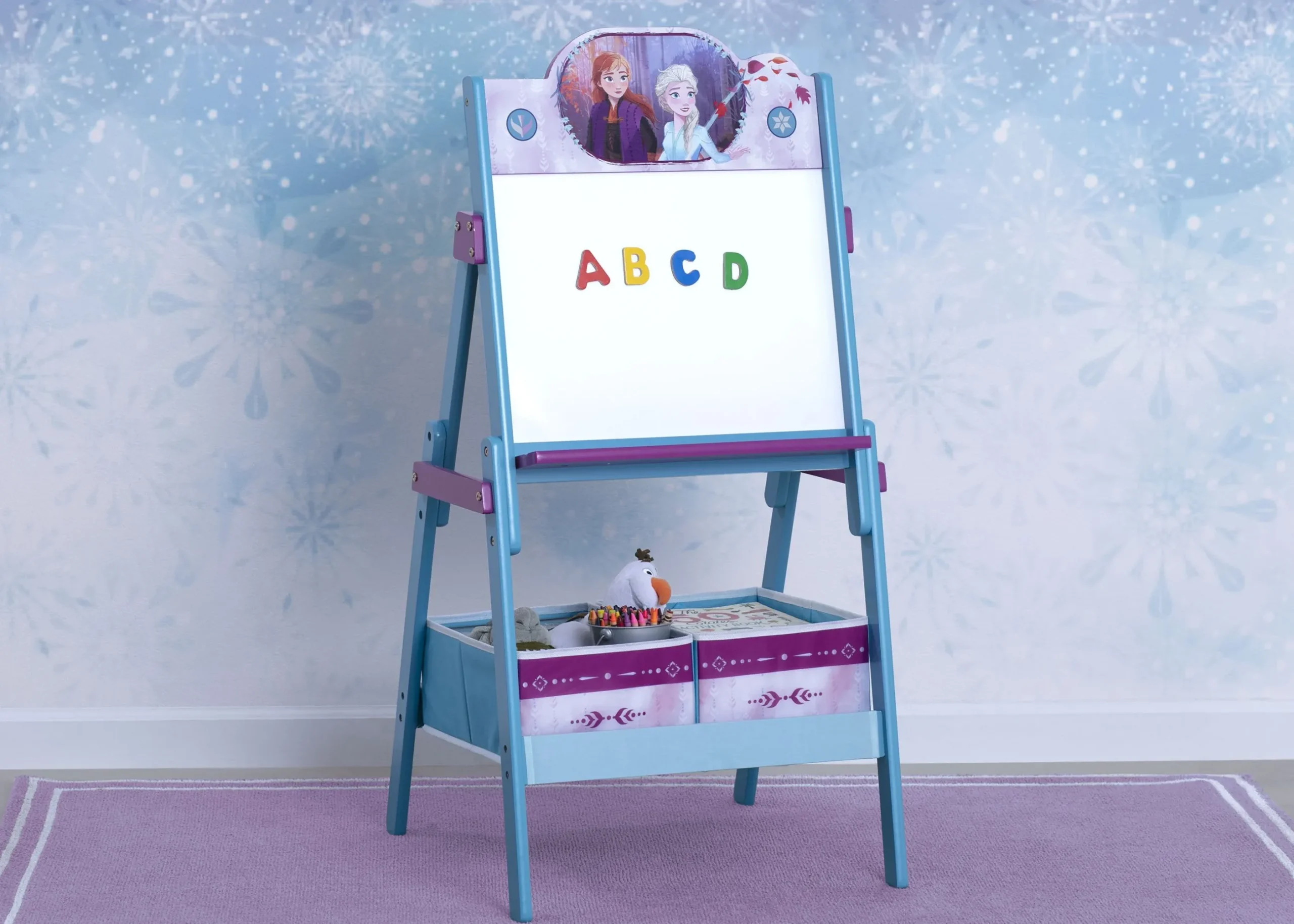Easels*Delta Children Frozen II Wooden Activity Easel with Storage