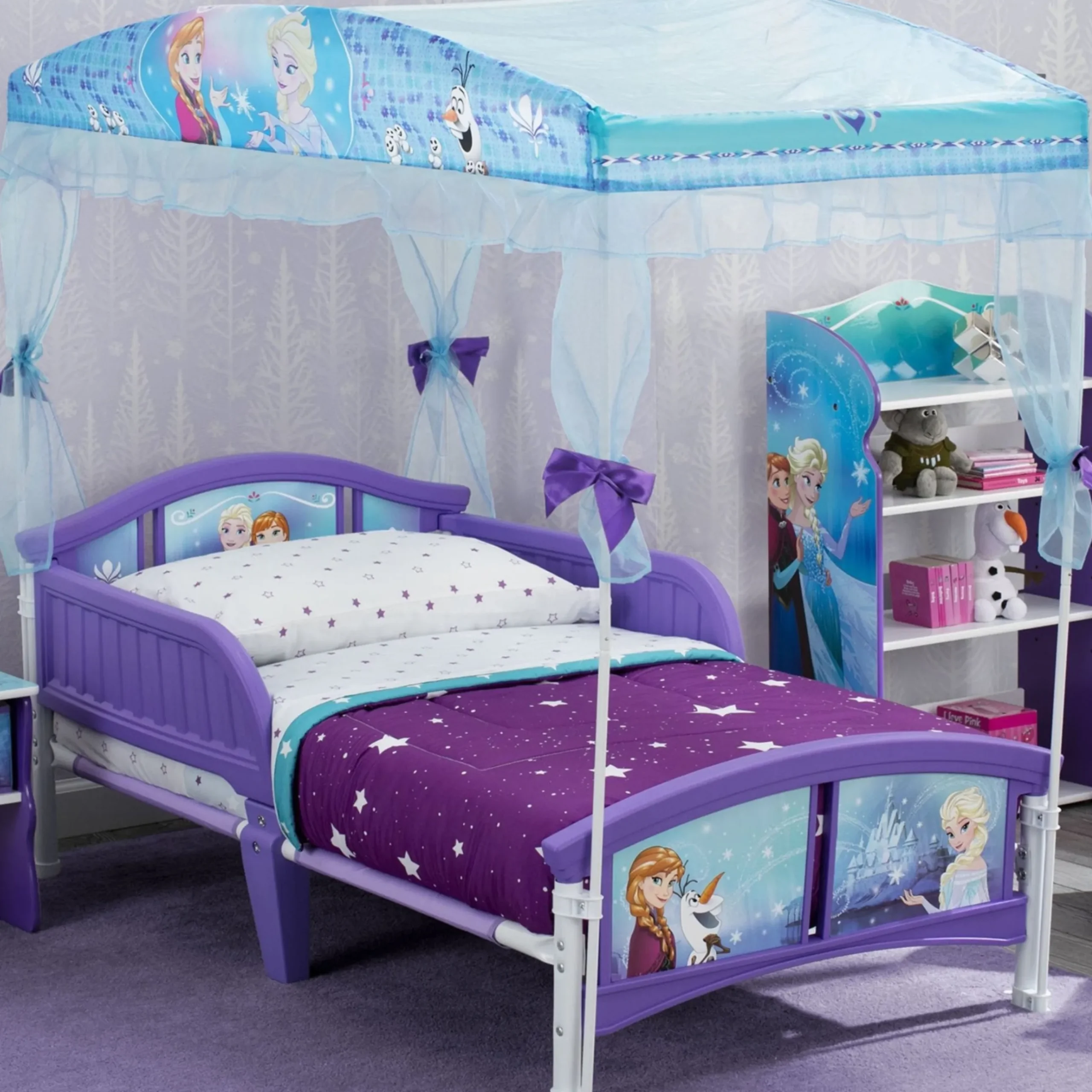 Toddler Beds*Delta Children Frozen Toddler Canopy Bed