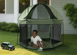 Play Yards*Jeep Hexagon Pop Up Play Yard with Removable Canopy
